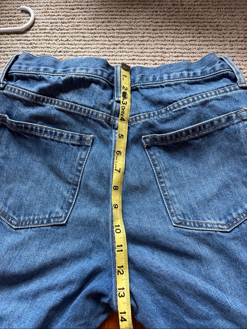 GAP BARREL HIGH RISE Cuffed Jeans. 29/8 Regular - Picture 6 of 8